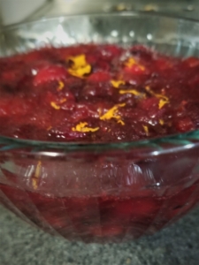 cranberry sauce 